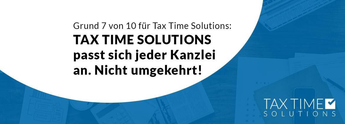 Grund 7 für Tax Time Solutions